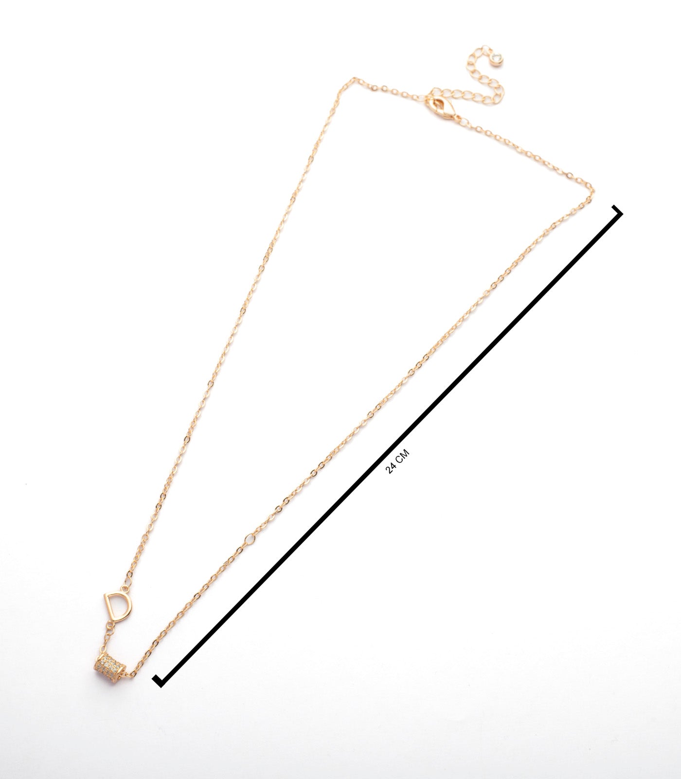 Dazzling Necklace (Brass)