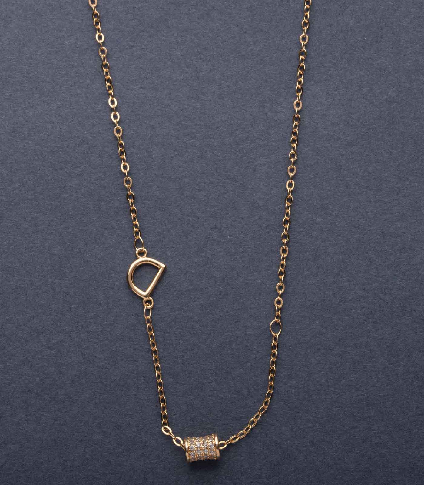 Dazzling Necklace (Brass)
