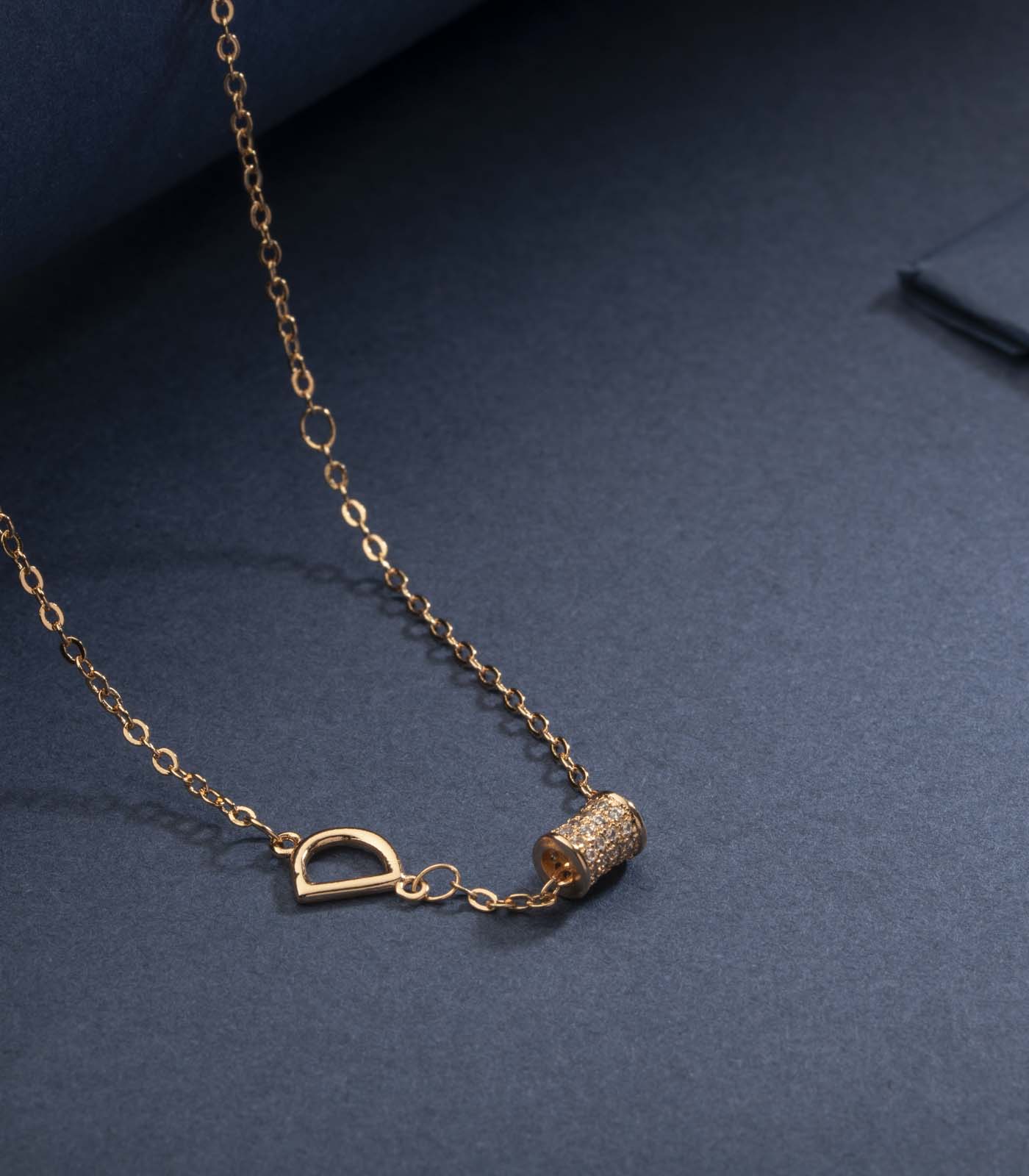 Dazzling Necklace (Brass)