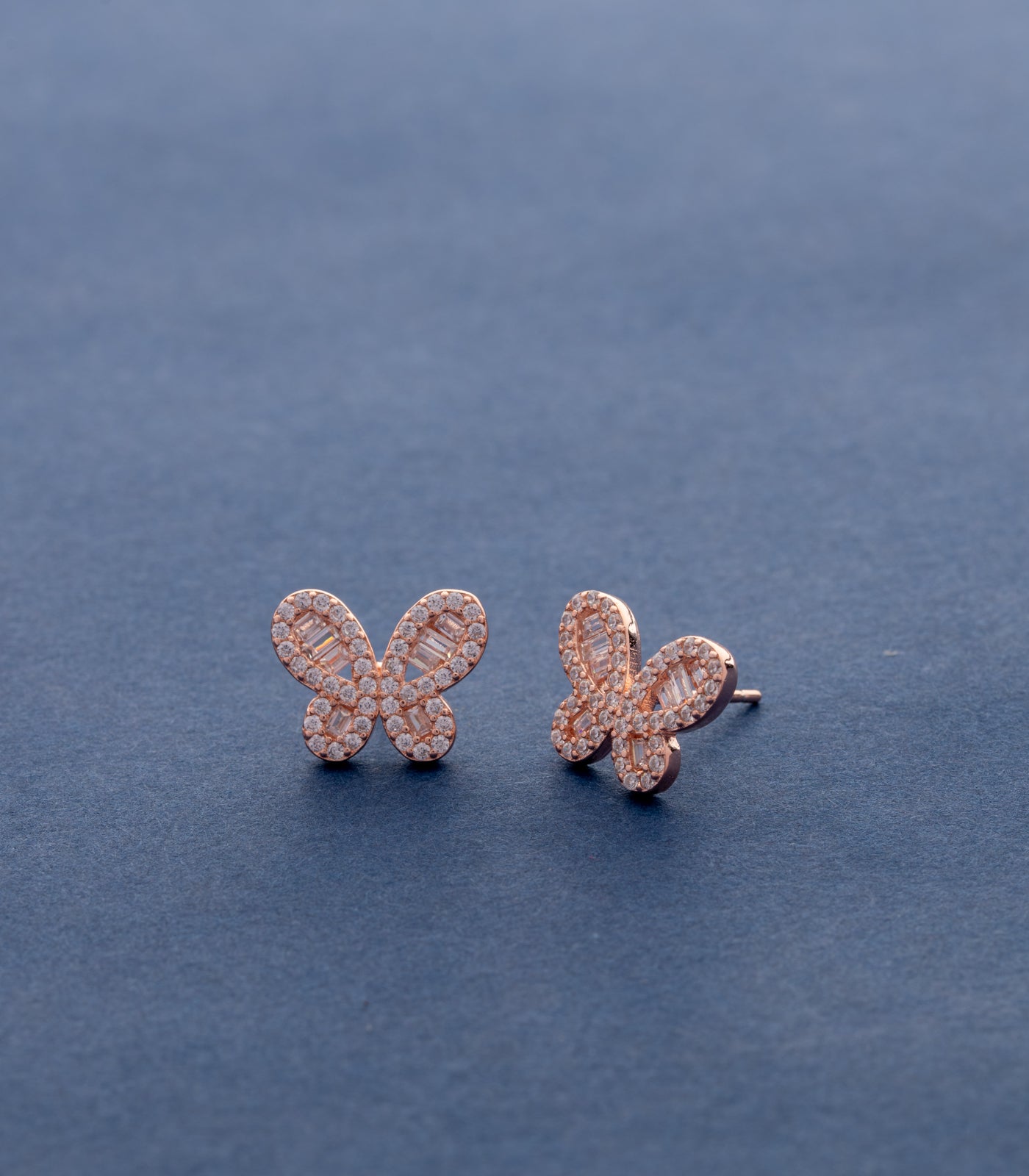 Delicate Butterfly Earrings (Silver)