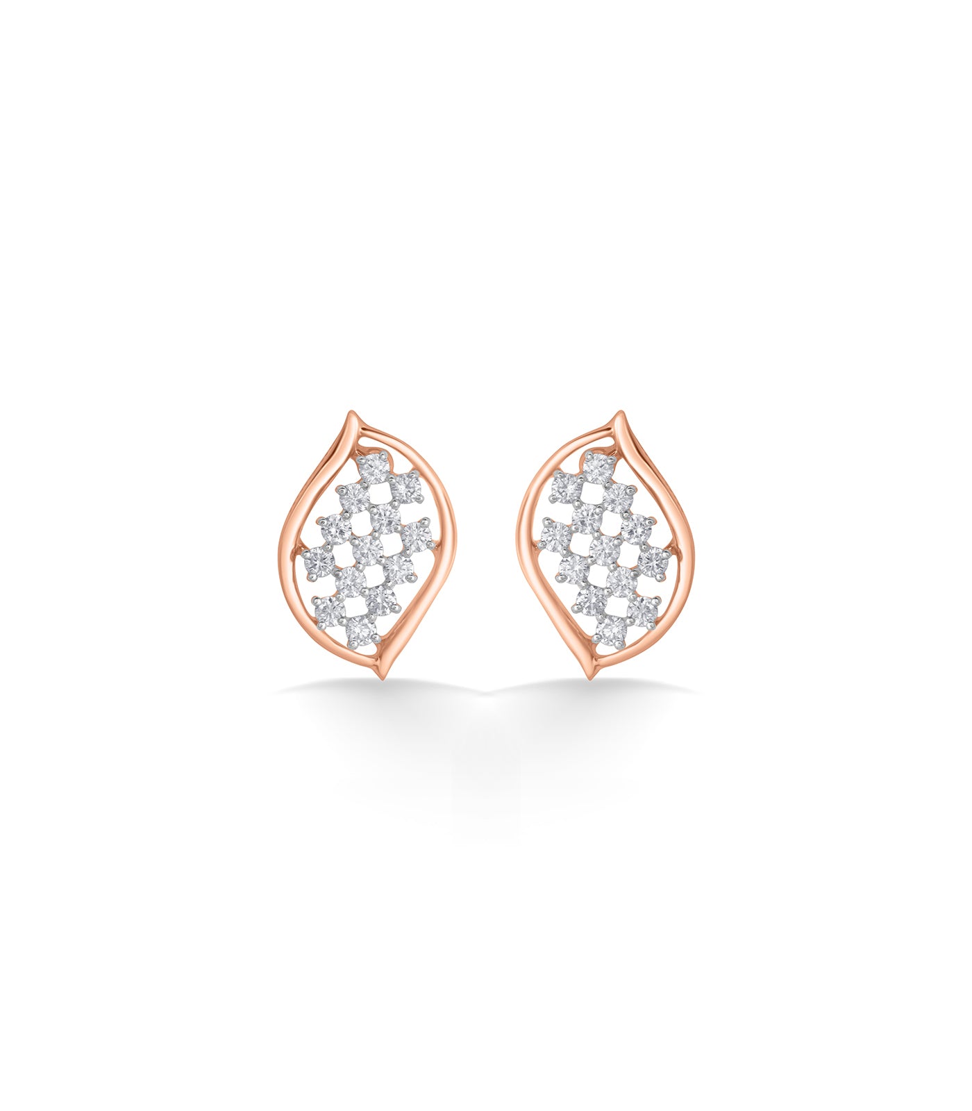 Diamond Leafy Grid Tops