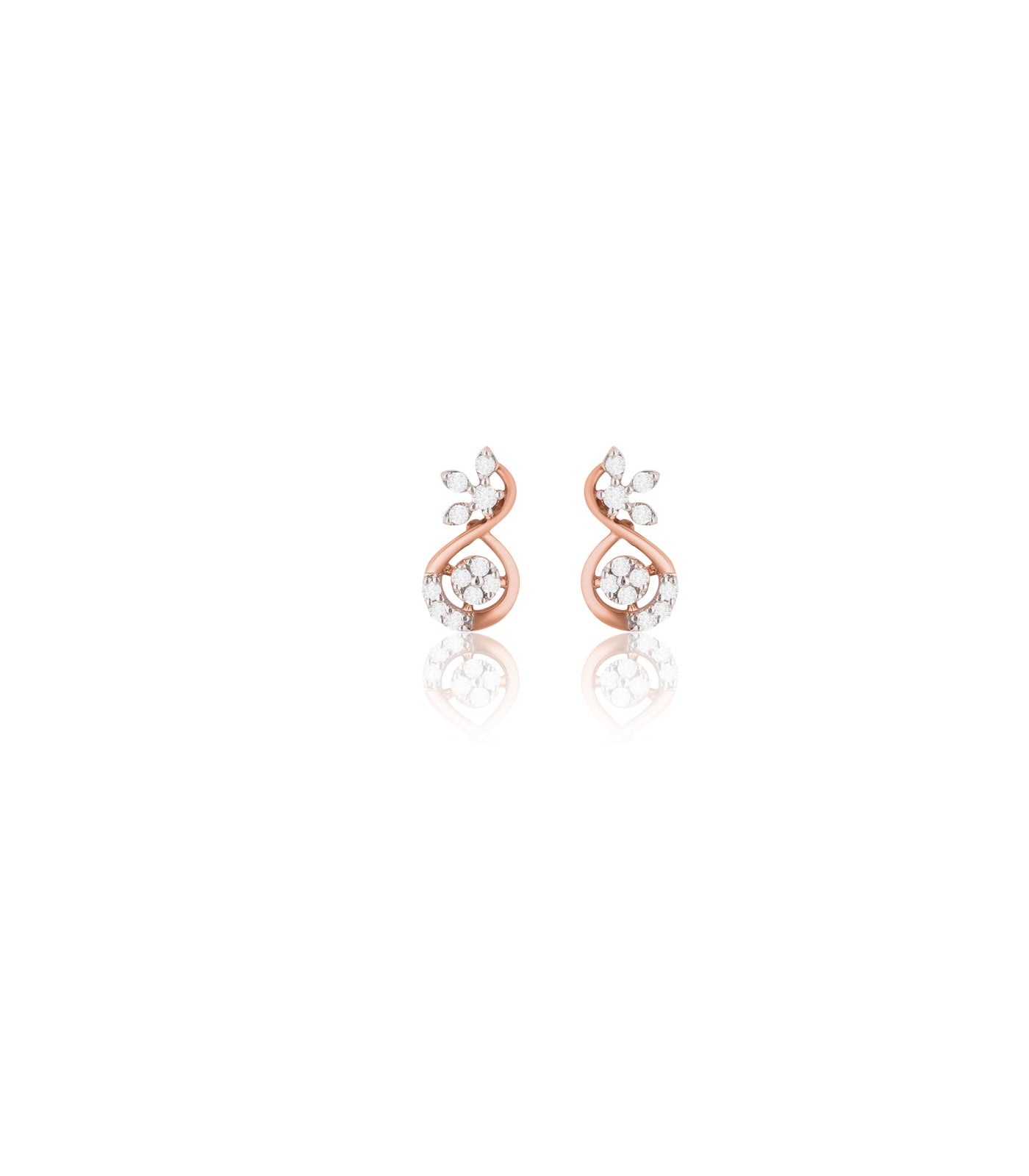 Diamond Saffron Sunrise Earrings