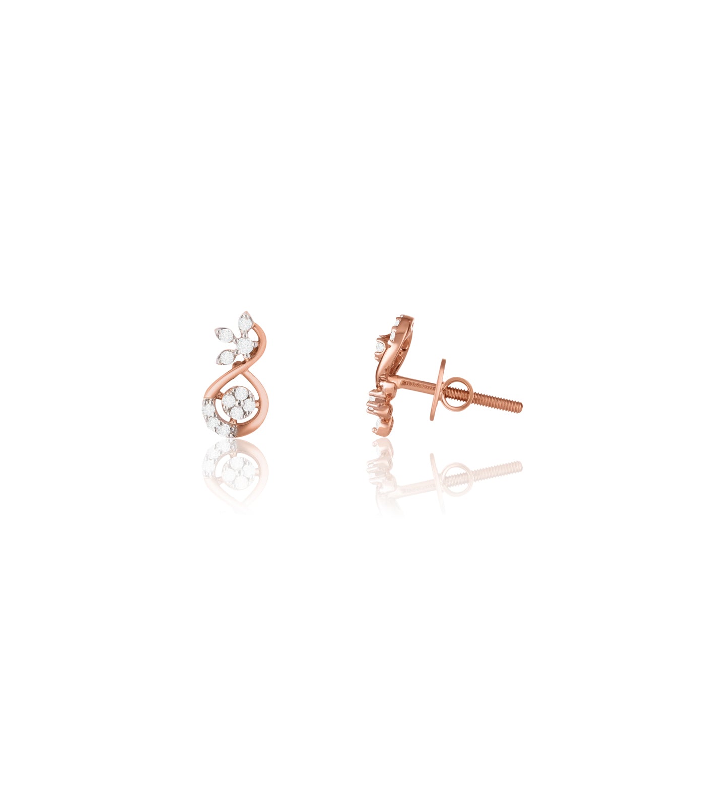 Diamond Saffron Sunrise Earrings
