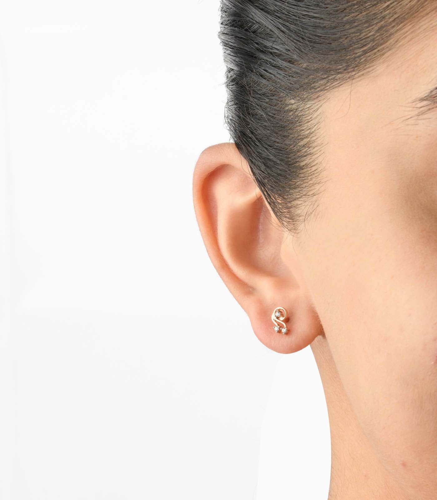Diamond Ivy Drops Earrings