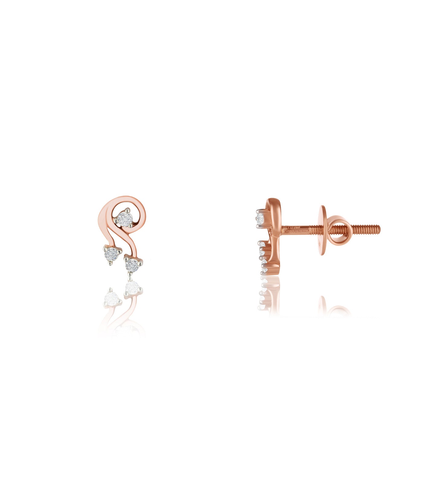 Diamond Ivy Drops Earrings