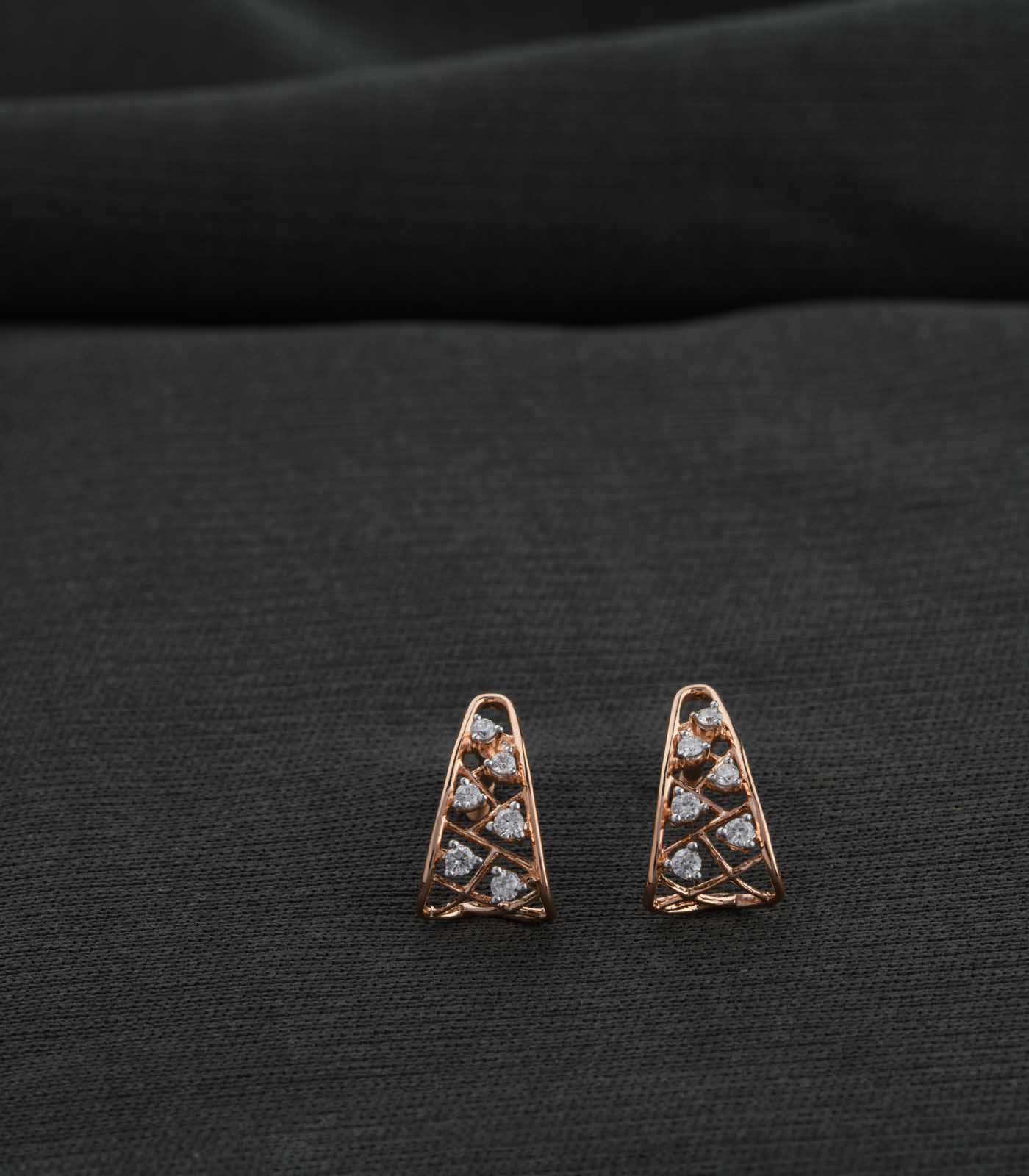 Diamond Mazecraft Earrings