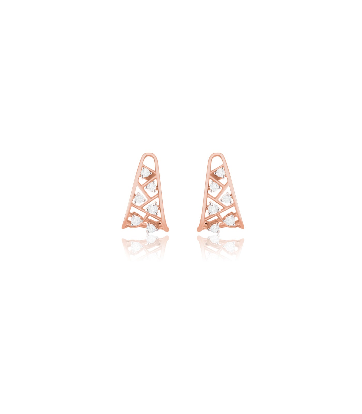 Diamond Mazecraft Earrings