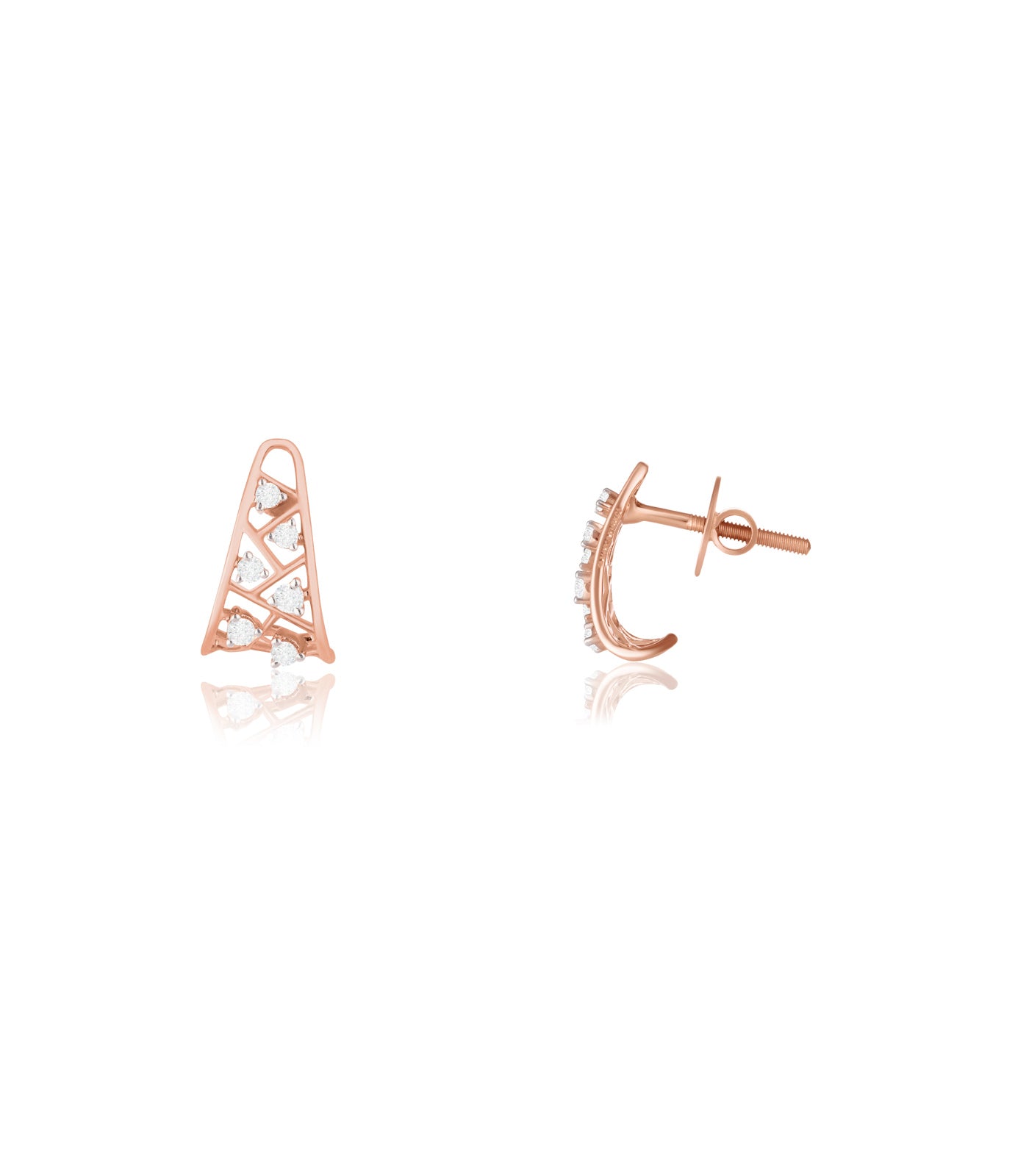 Diamond Mazecraft Earrings