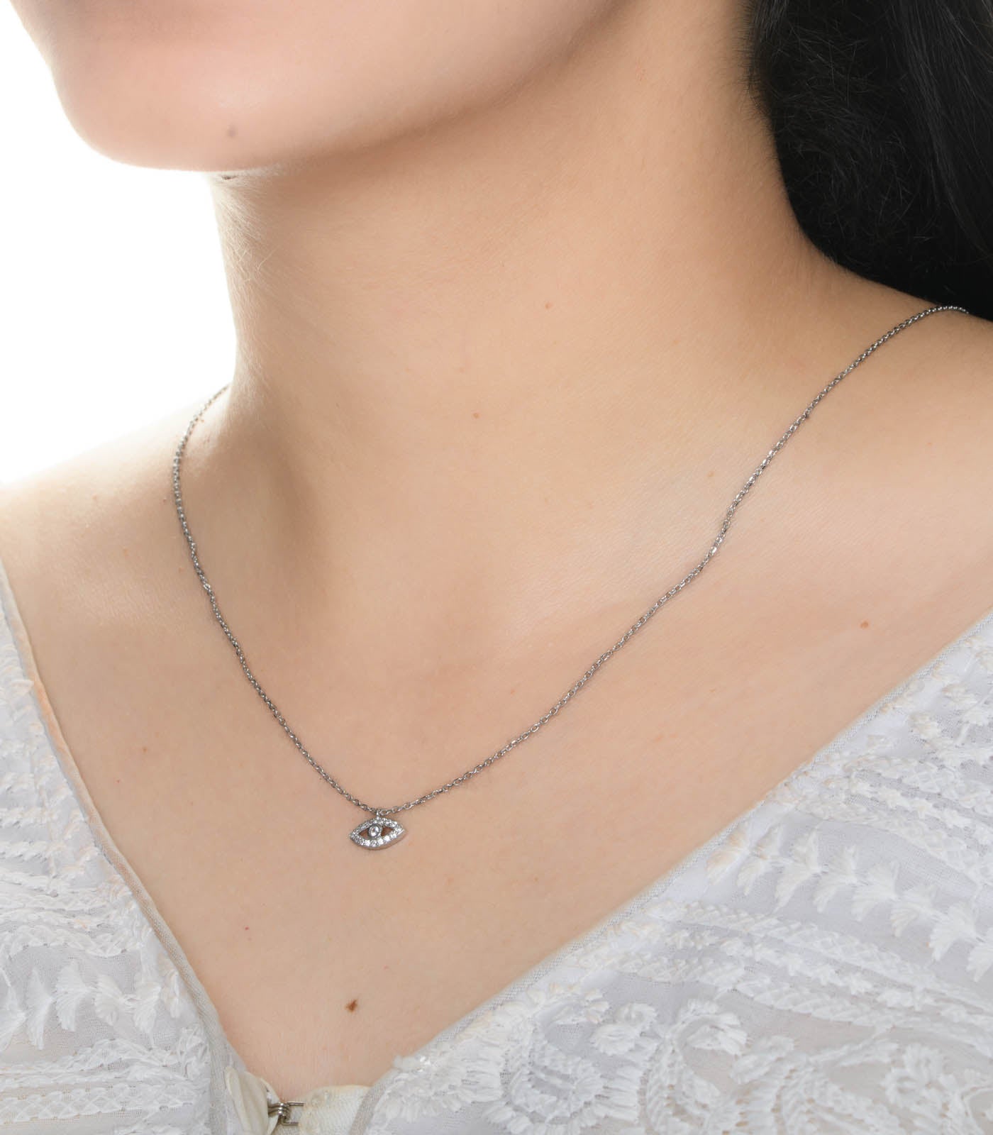 An Eye Necklace (Silver)