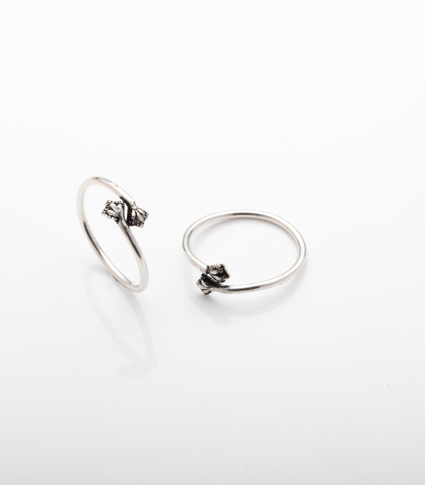 Fancy Toe Rings (Silver)