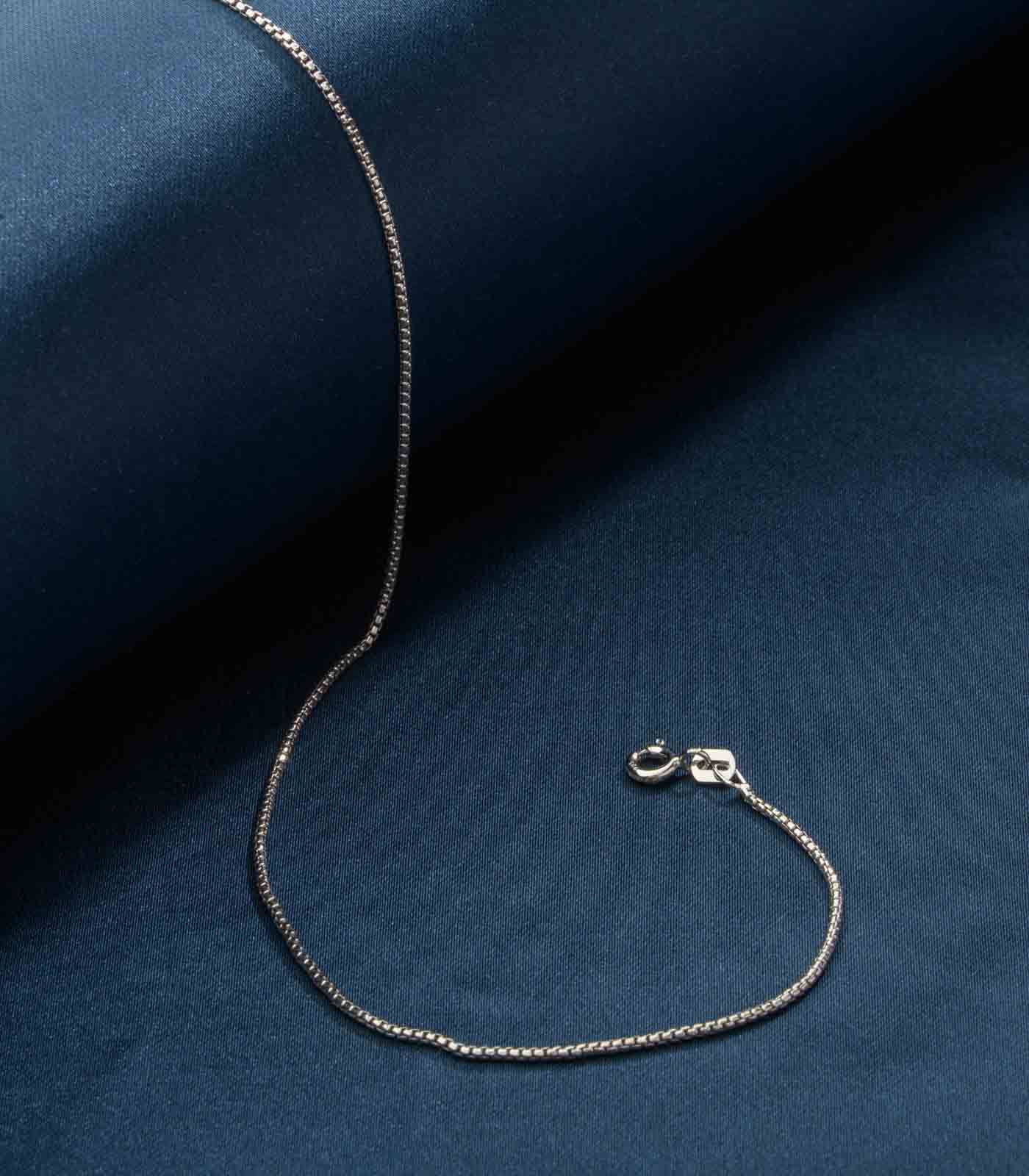 Classic Chain Anklet (Silver)