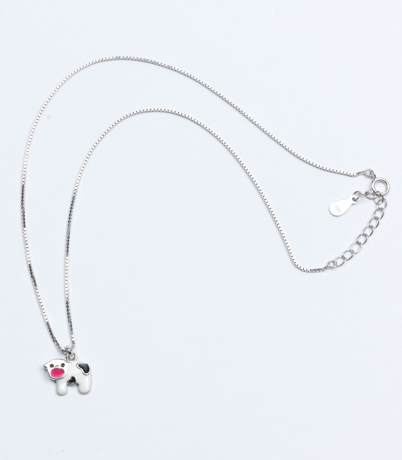 Cow Necklace (Silver)