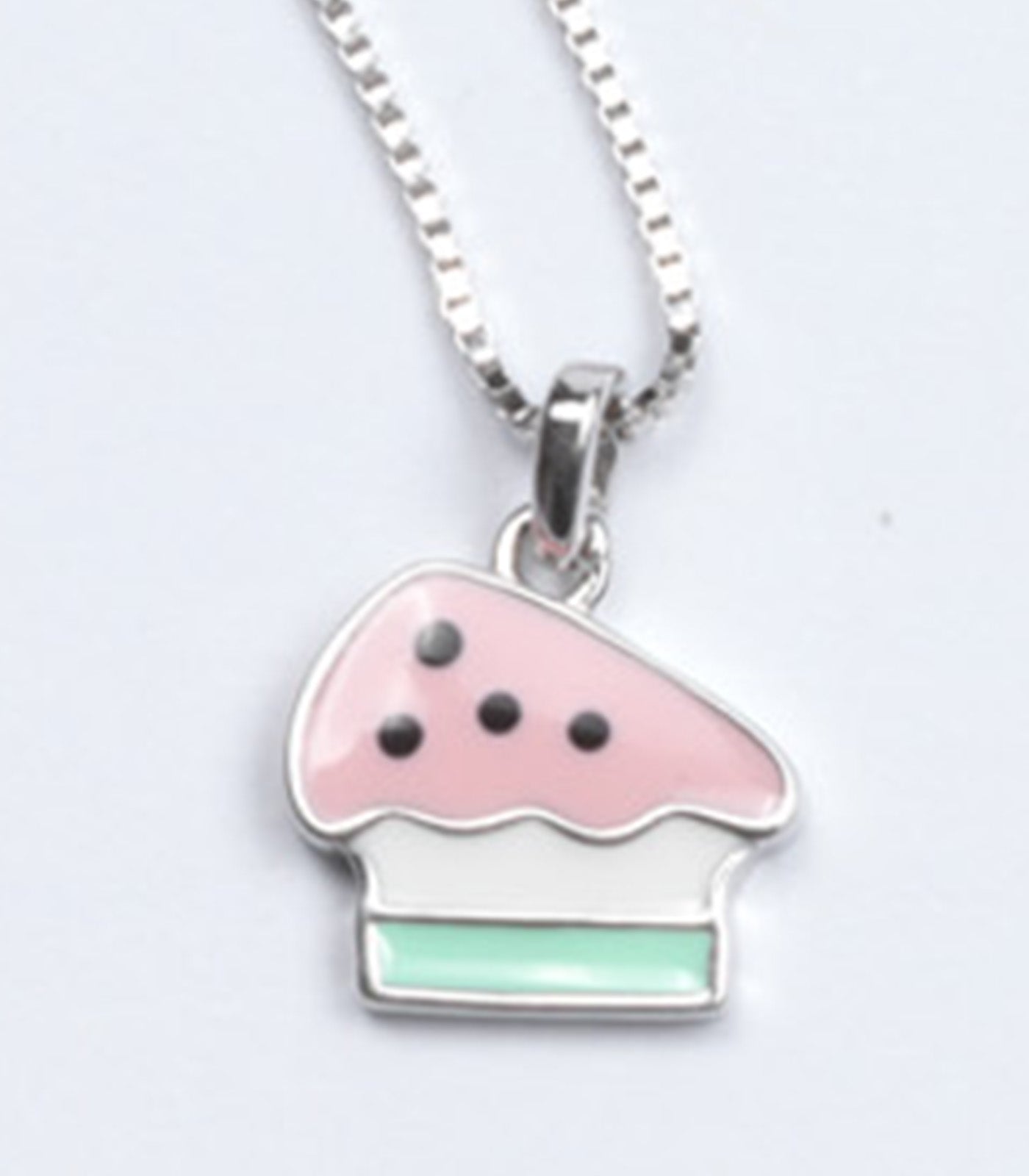 Muffin Necklace (Silver)