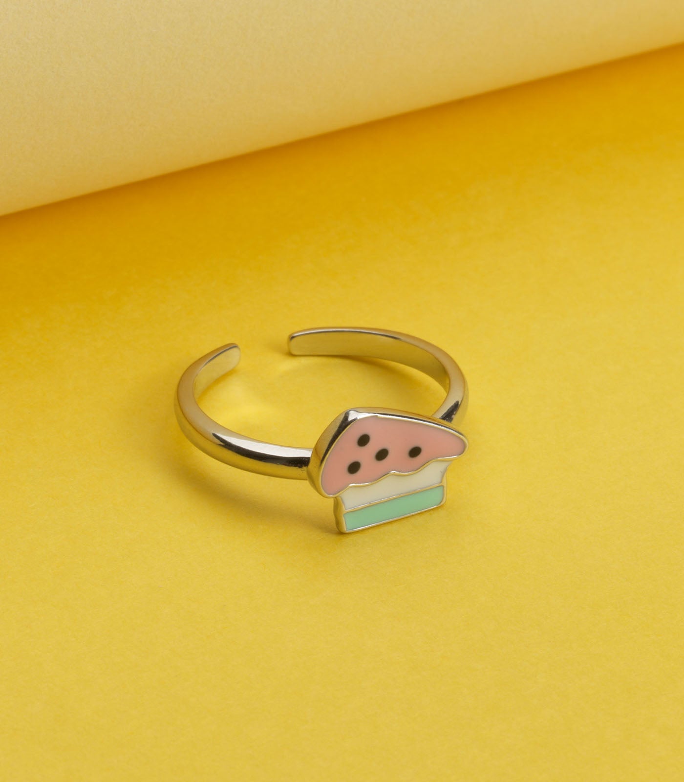 Muffin Finger Ring (Silver)
