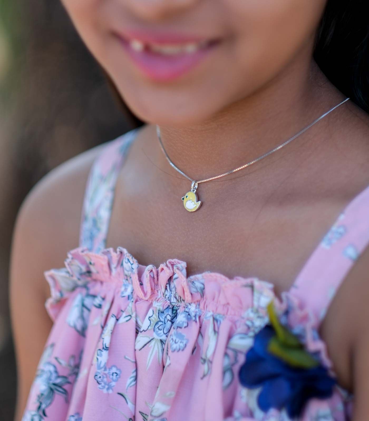 Little Chick Necklace (Silver)