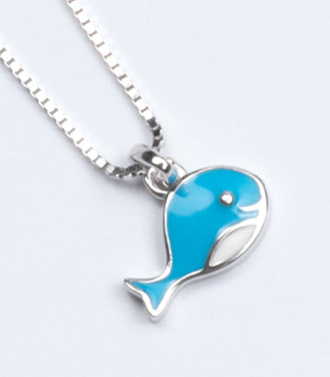 Shark Necklace (Silver)