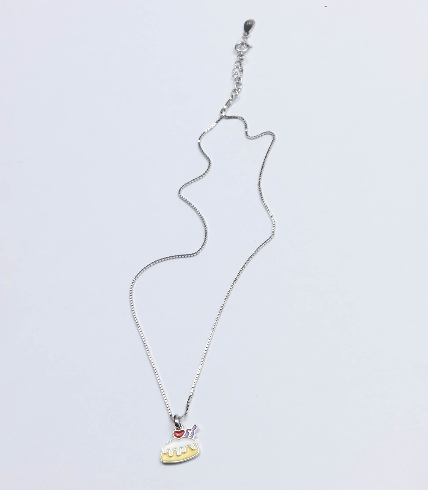 Cake Necklace (Silver)