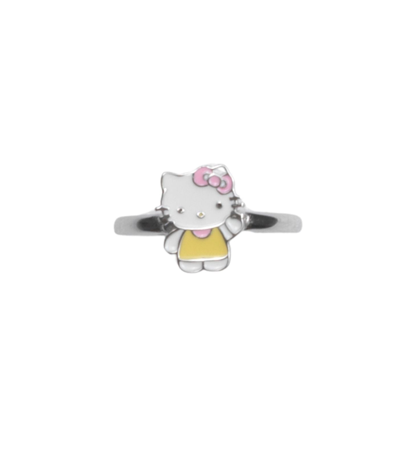 Hello Kitty Finger Ring (Silver)