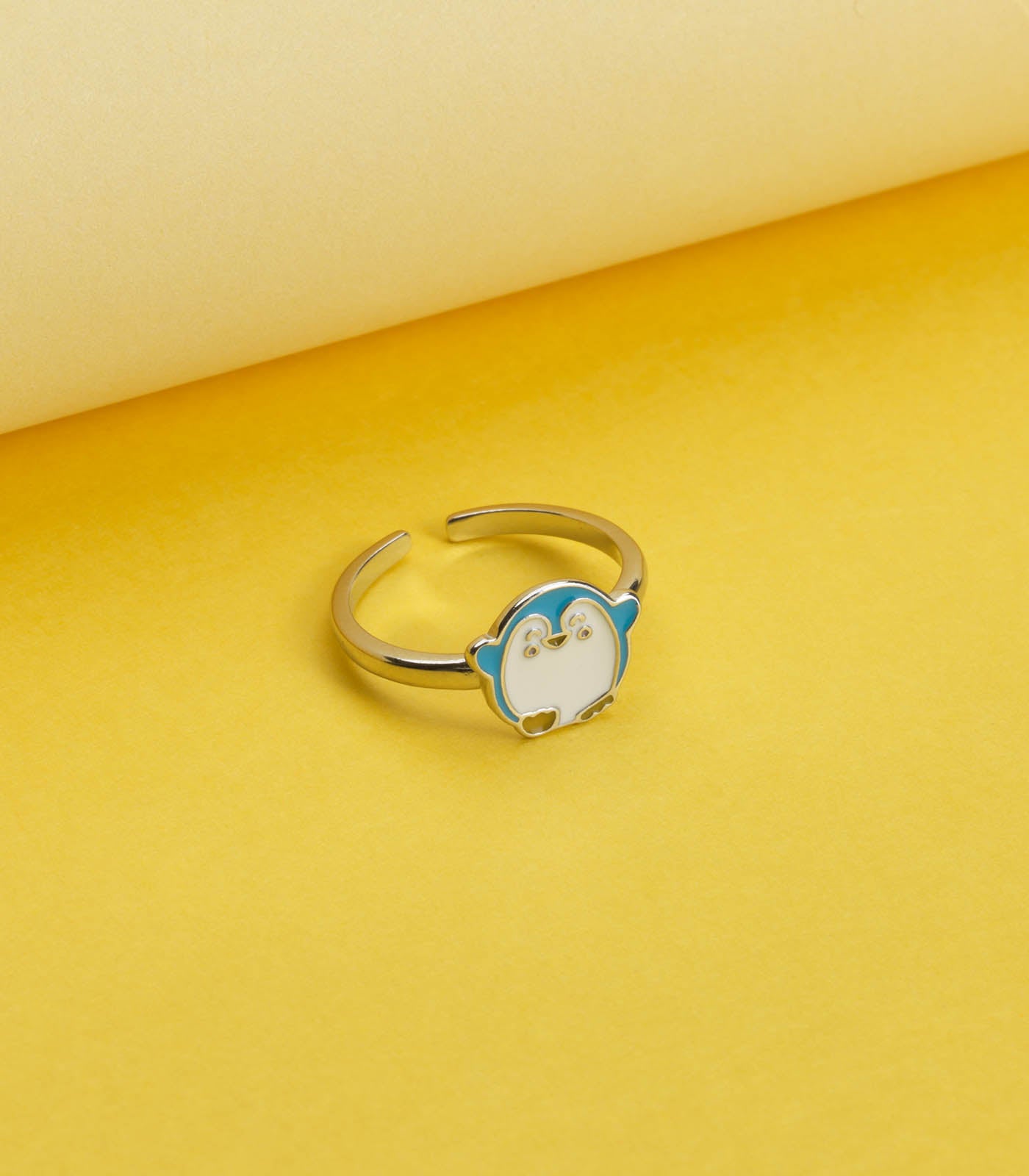 Penguine Finger Ring (Silver)