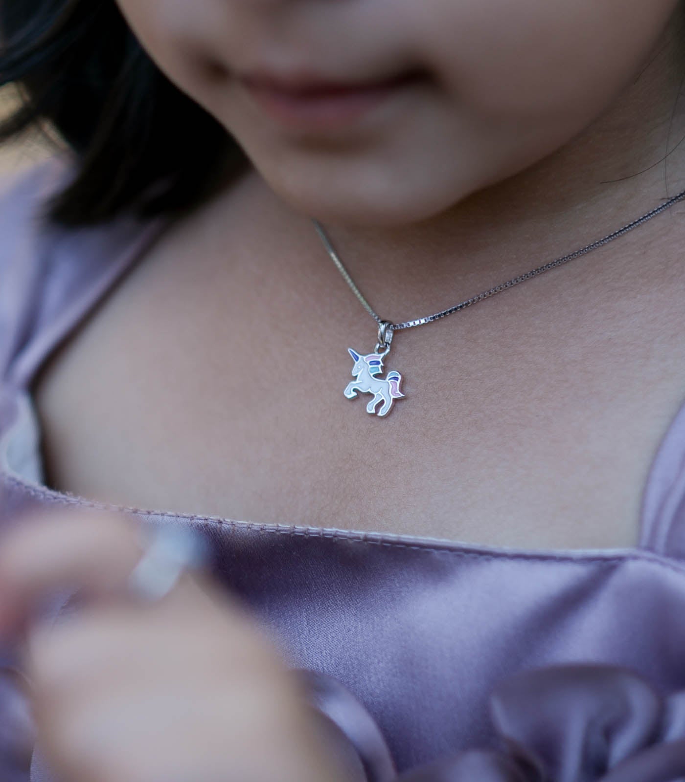Unicorn Necklace (Silver)