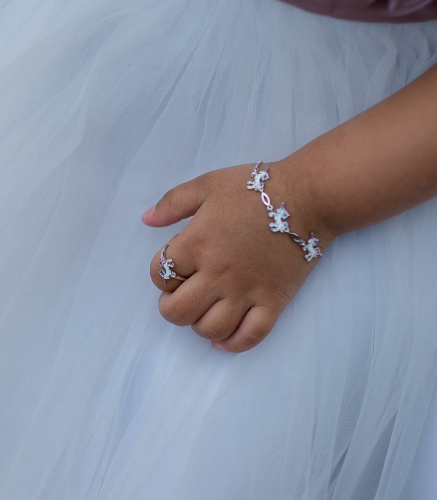 Unicorn Finger Ring (Silver)
