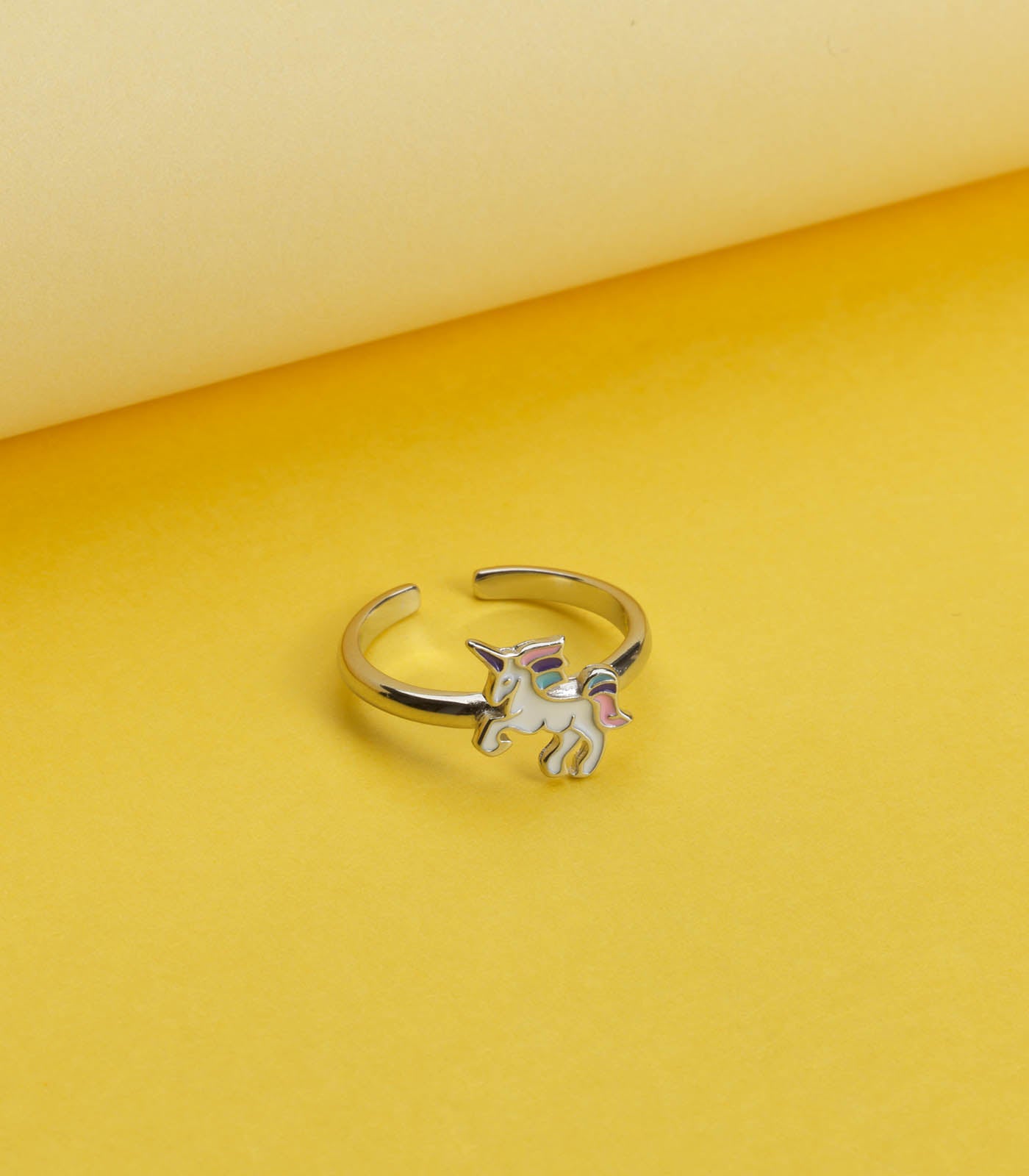 Unicorn Finger Ring (Silver)