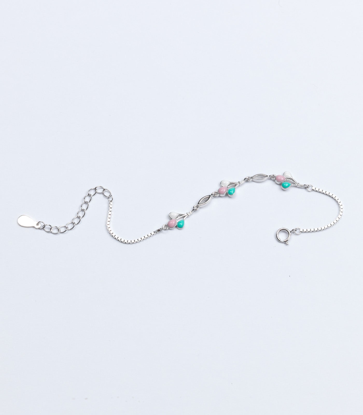 Tri Balloon Bracelet (Silver)