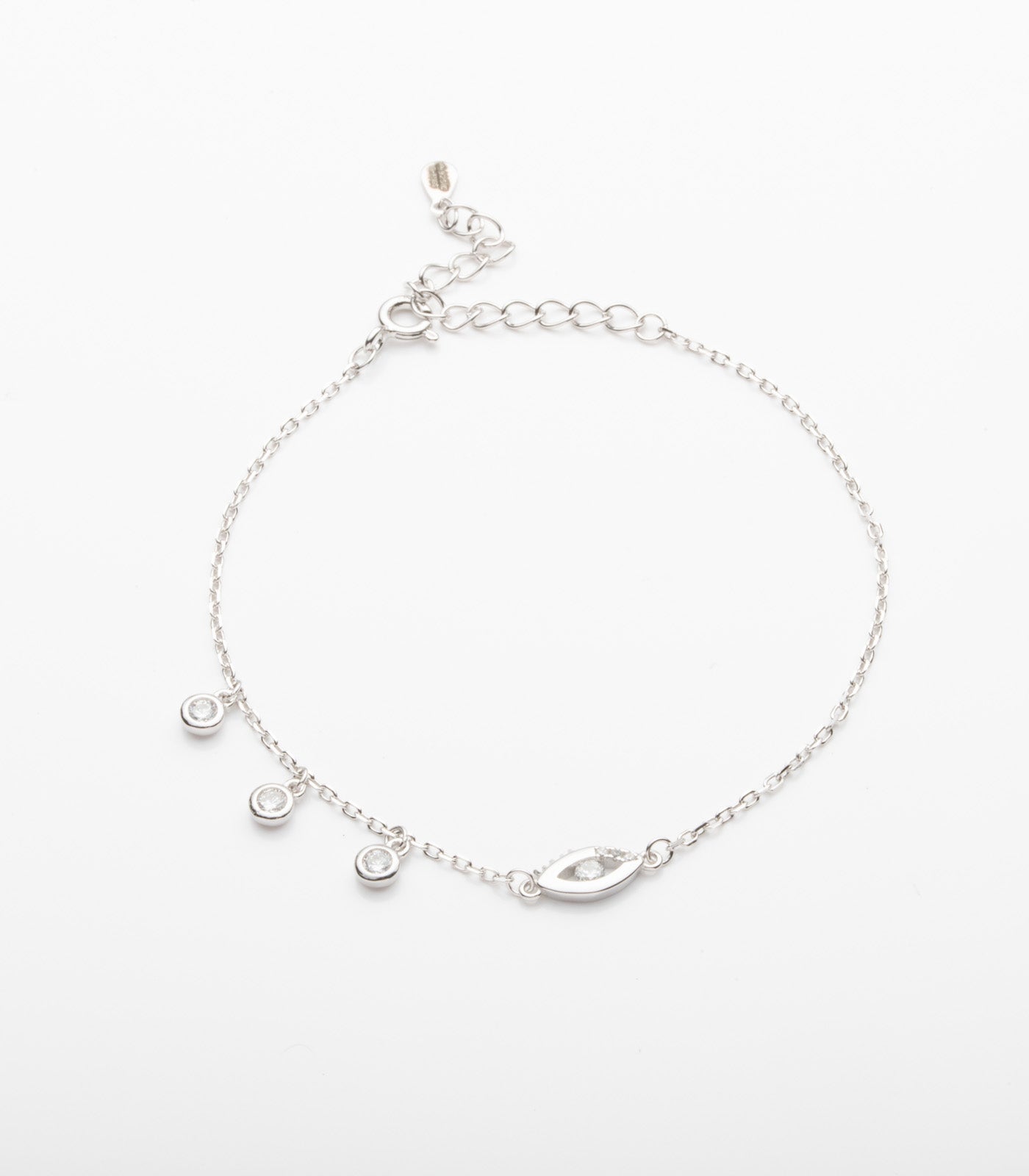 Eye-charm Bracelet (Silver)
