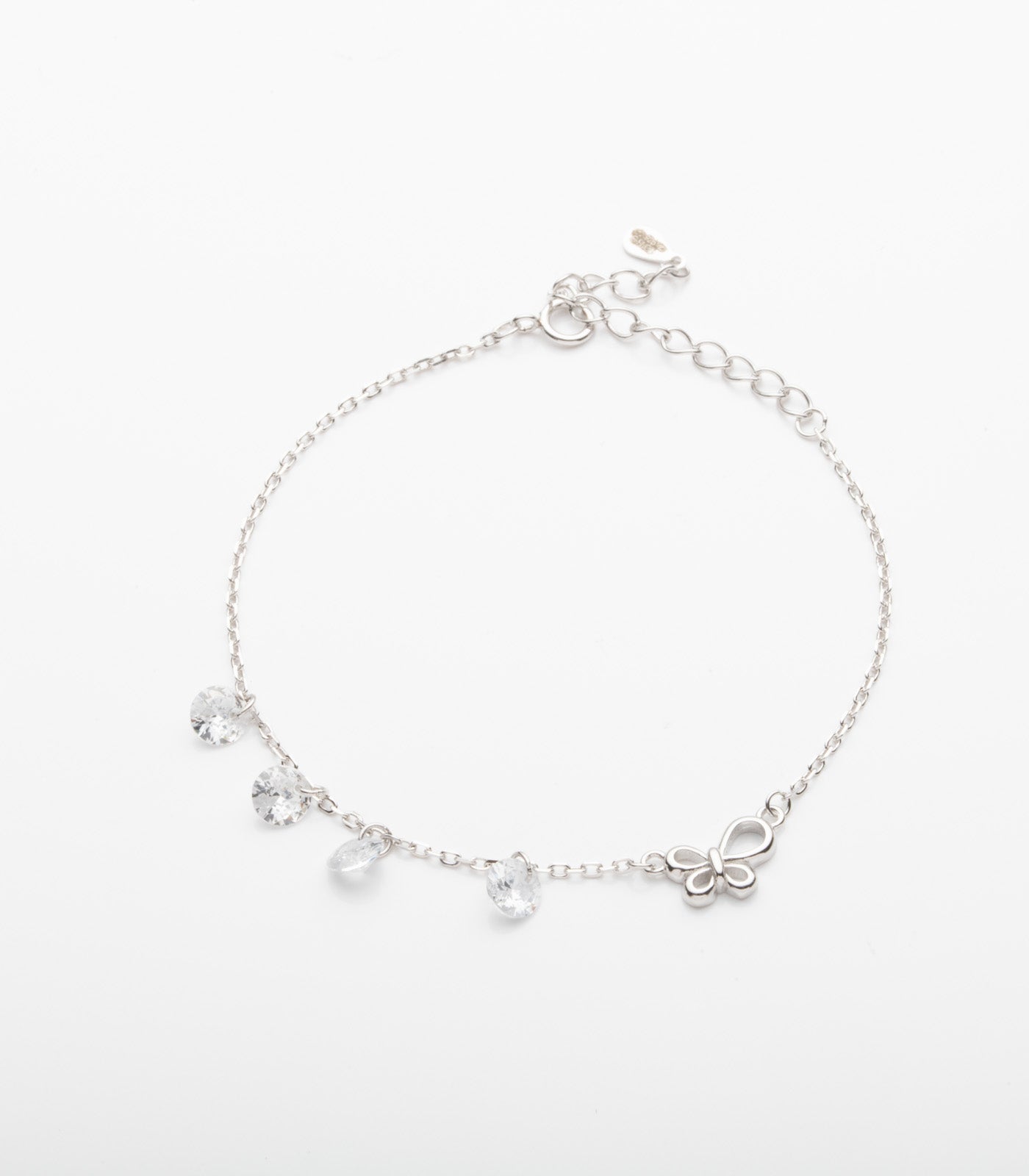 Cute Crystal Bracelet (Silver)