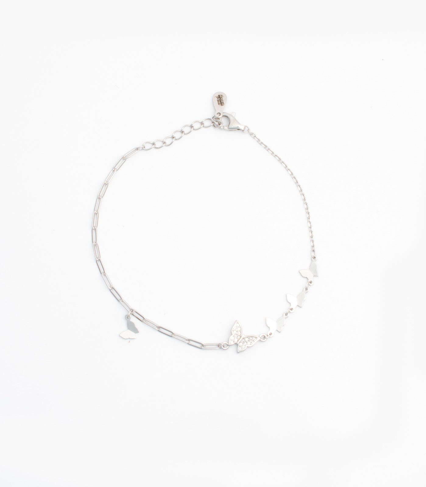 Lovely Butterflies Bracelet (Silver)