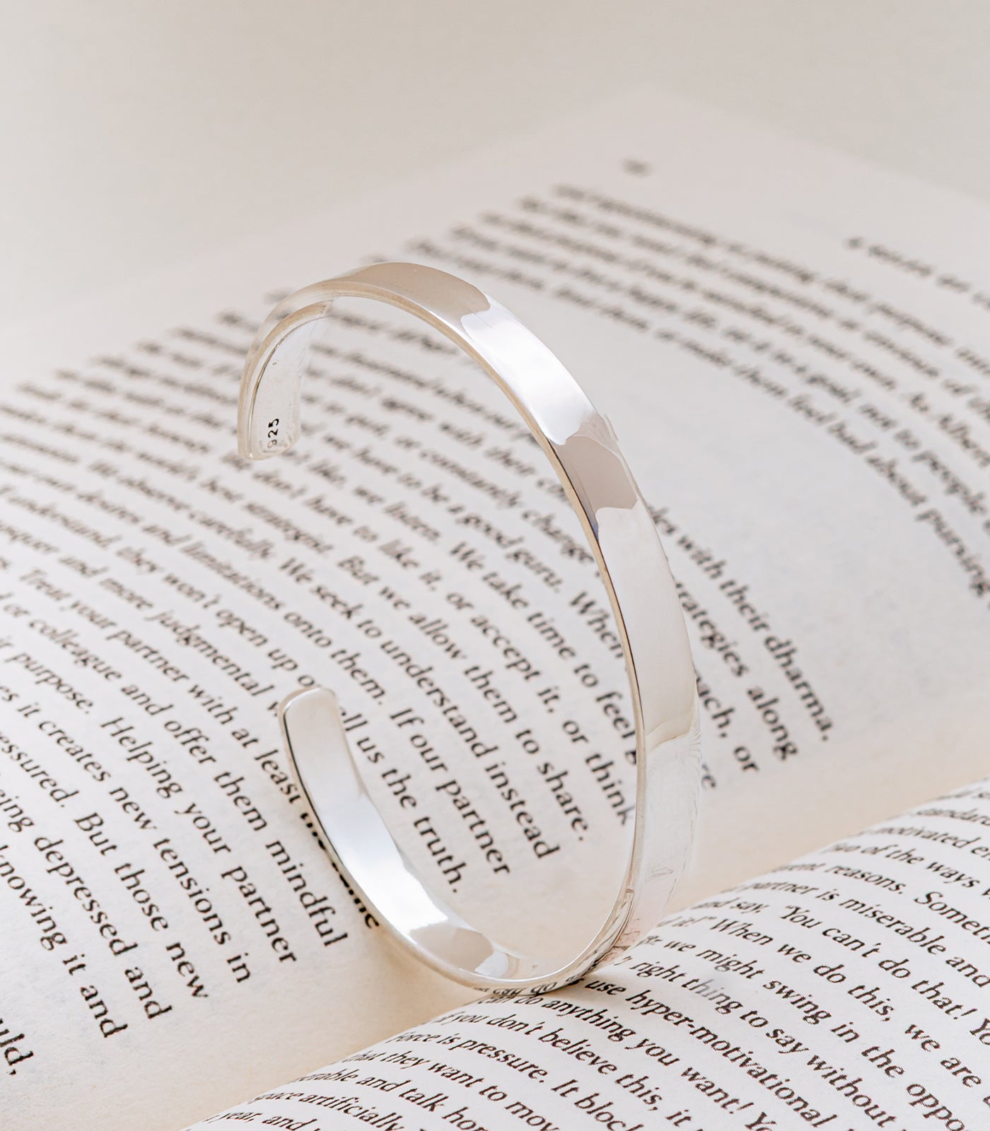 Simple Kada Bracelet (Silver)