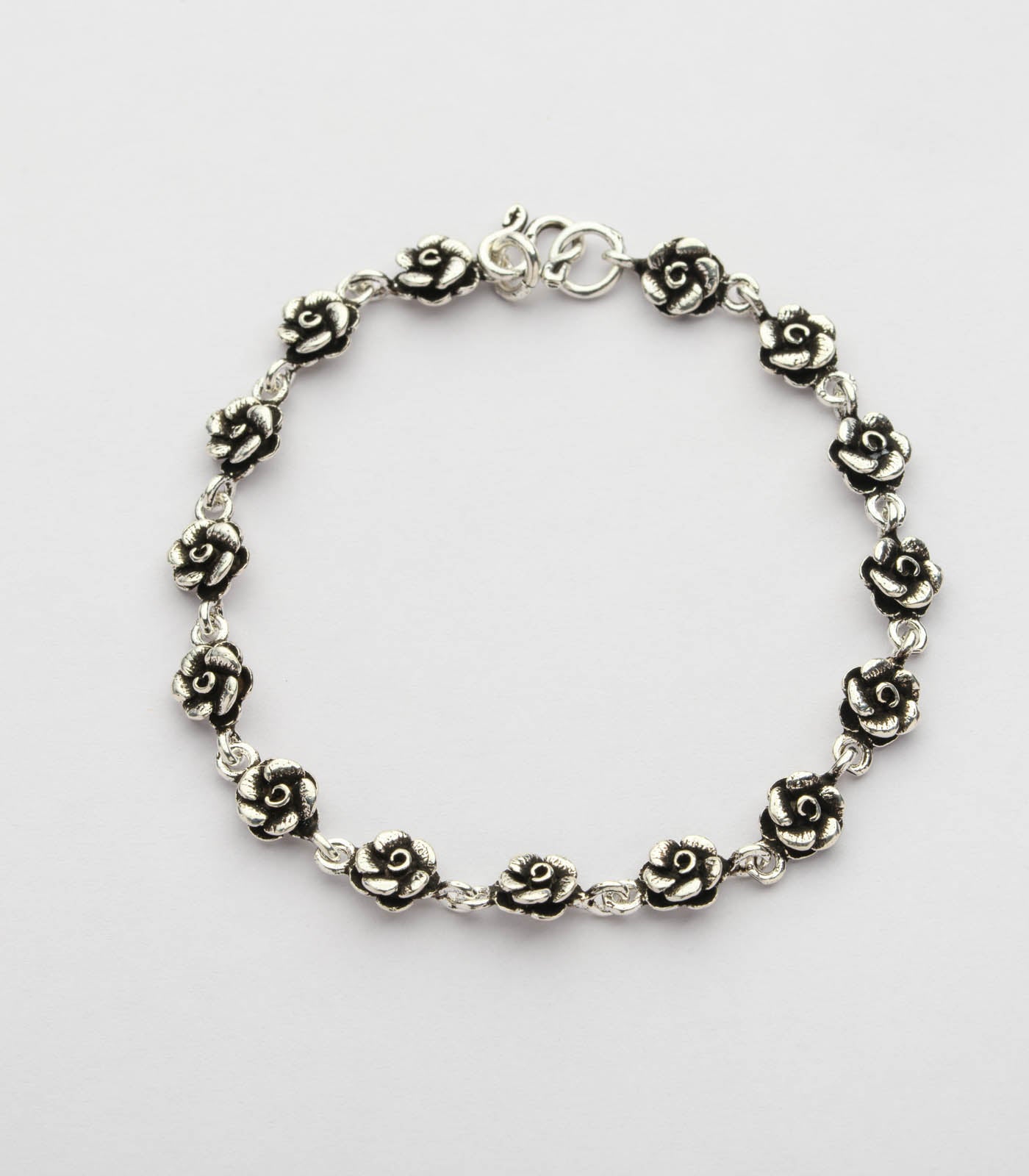 Rose Stream Bracelet (Silver)