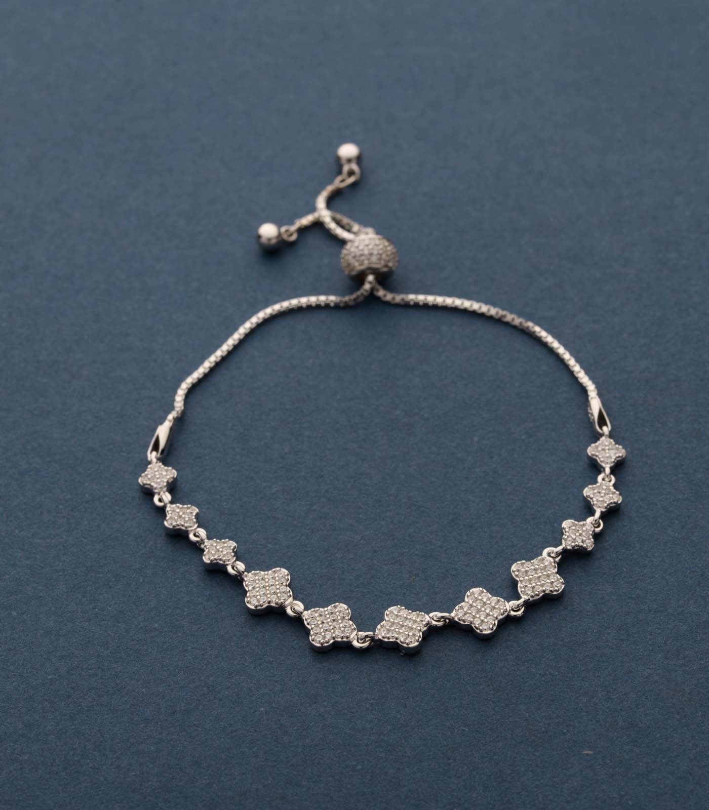For Lovely Drama Bracelet (Silver)