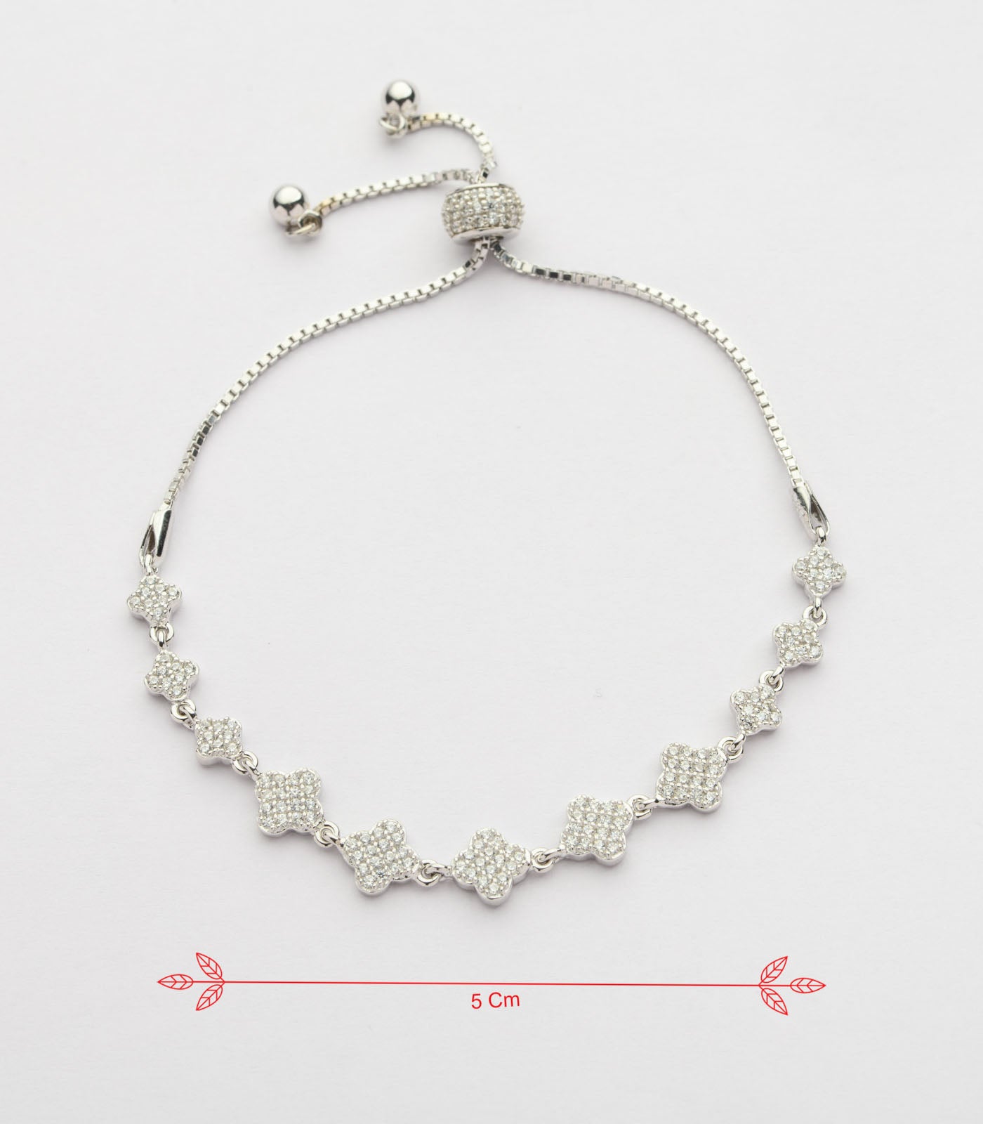 For Lovely Drama Bracelet (Silver)