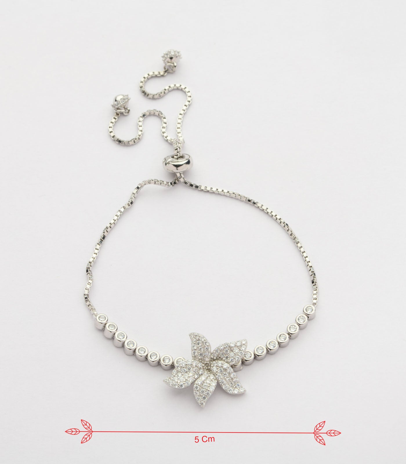 Blooming Love Bracelet (Silver)