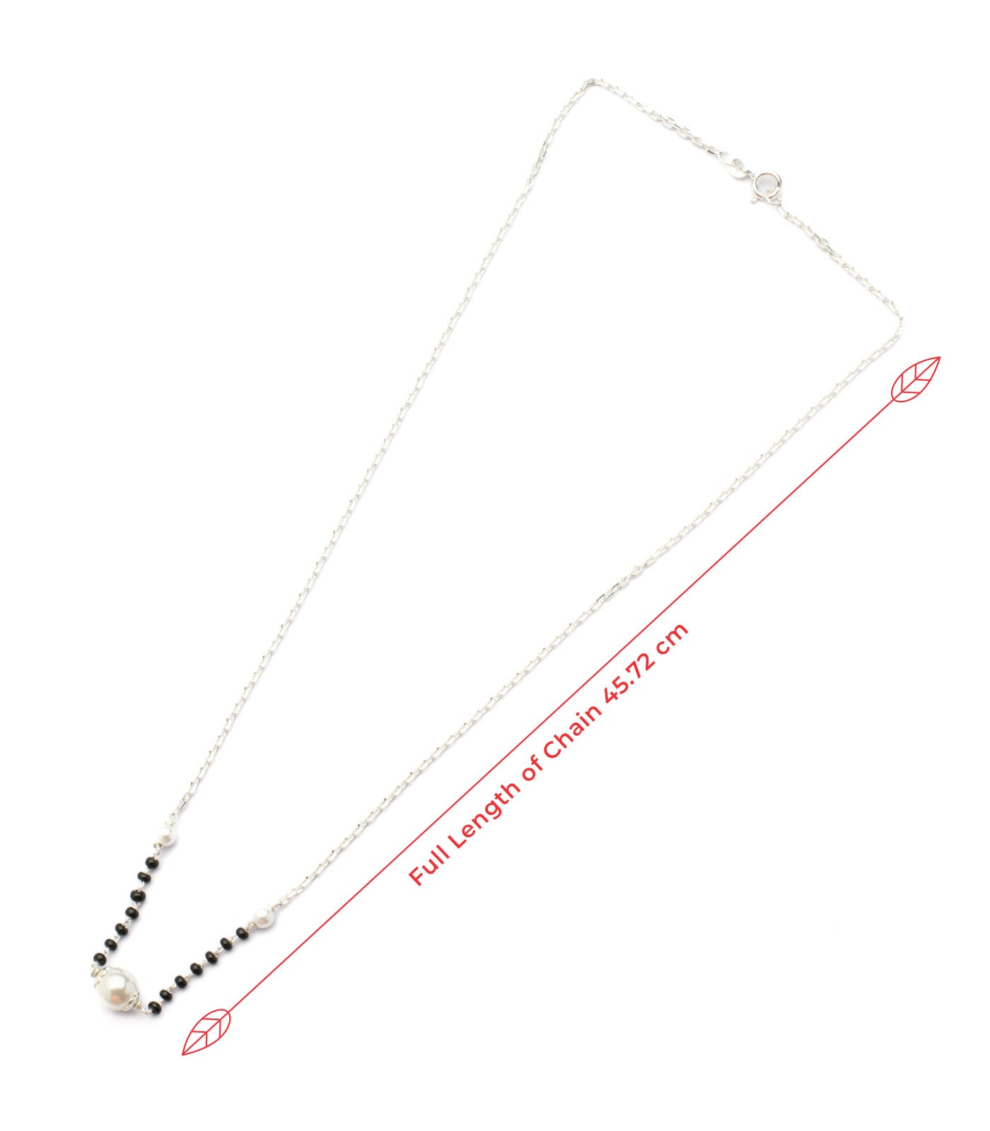 Silver Pearl Mangalsutra