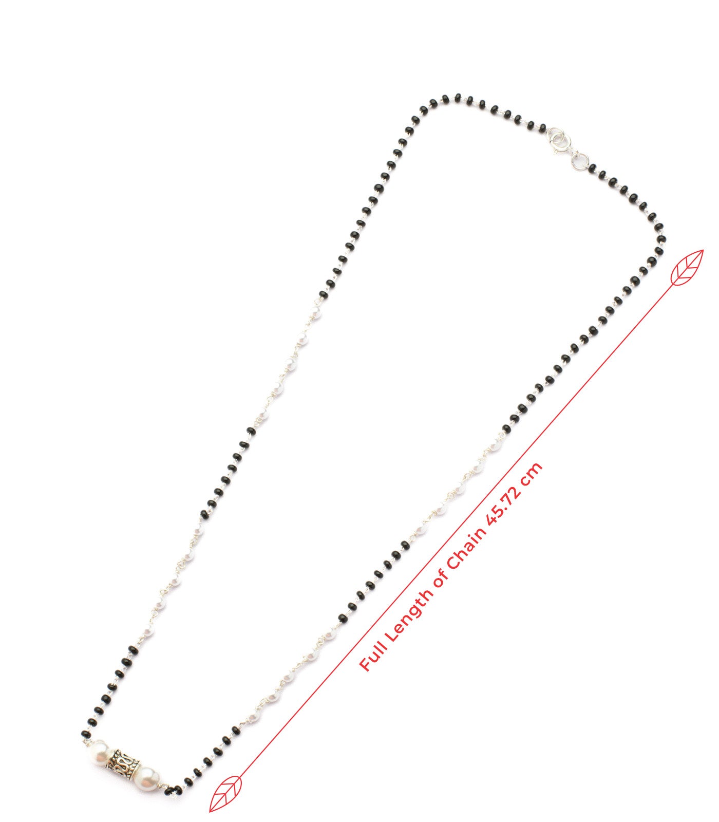 Silver Pearl Mangalsutra