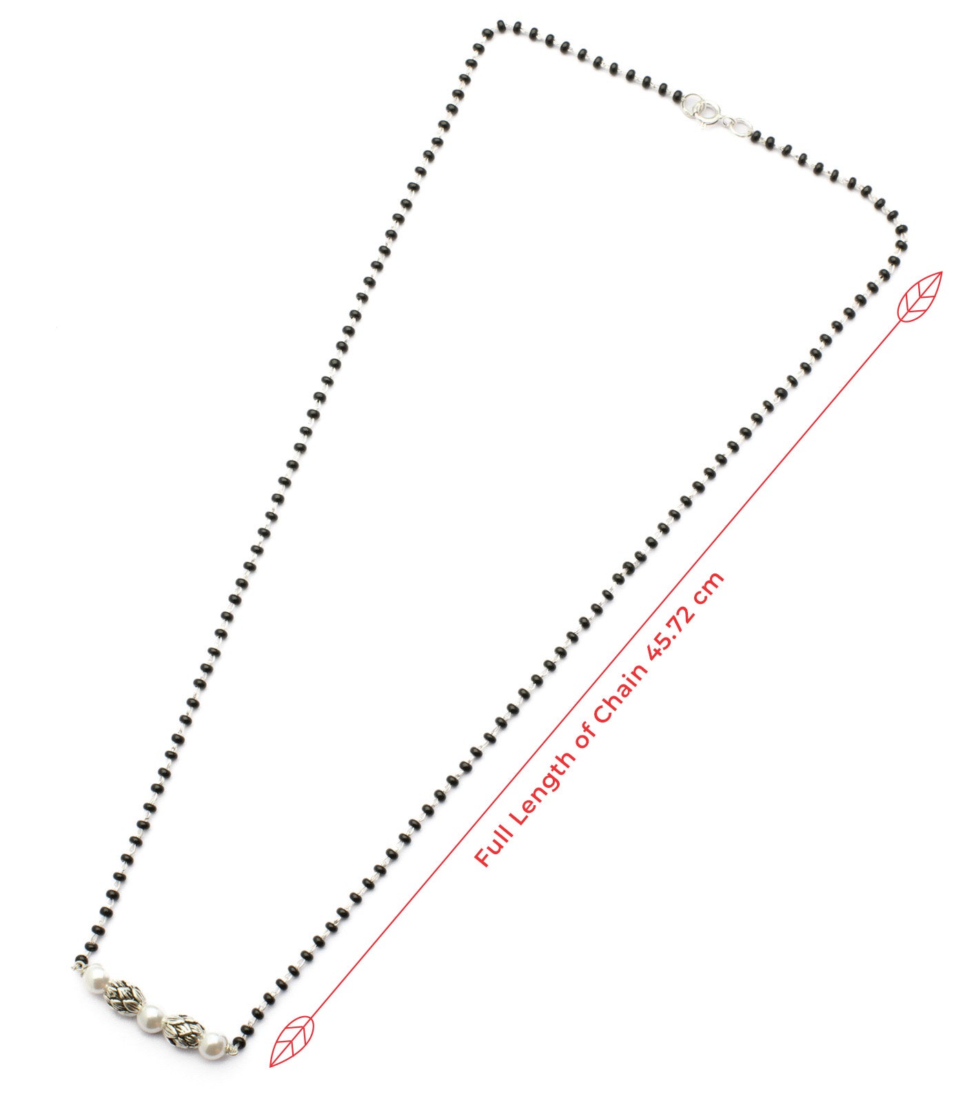 Silver Pearl Mangalsutra