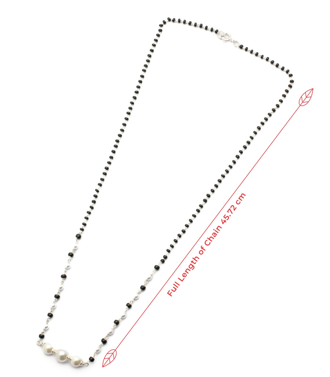 Silver Pearl Mangalsutra