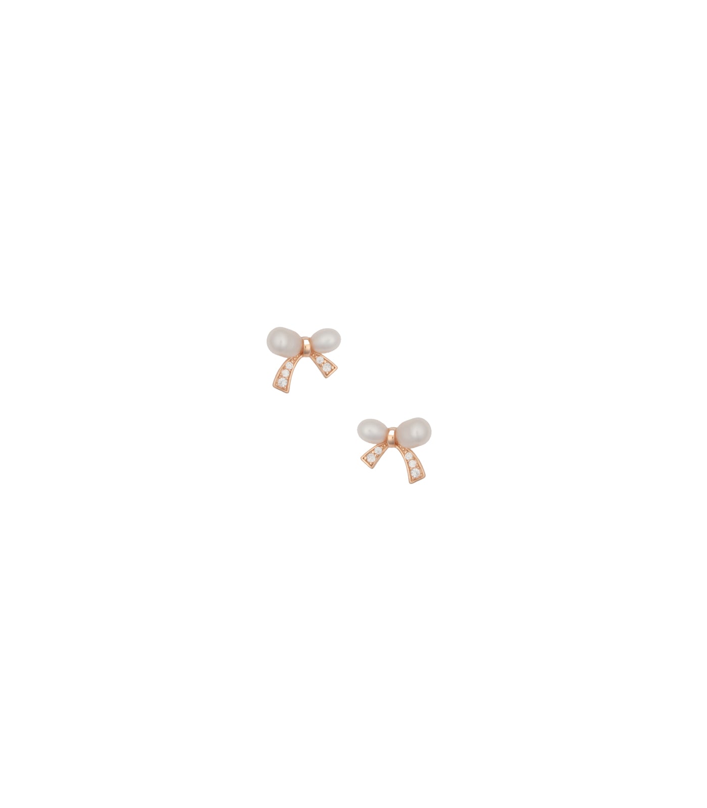 Dual Pearl Earrings (Silver)