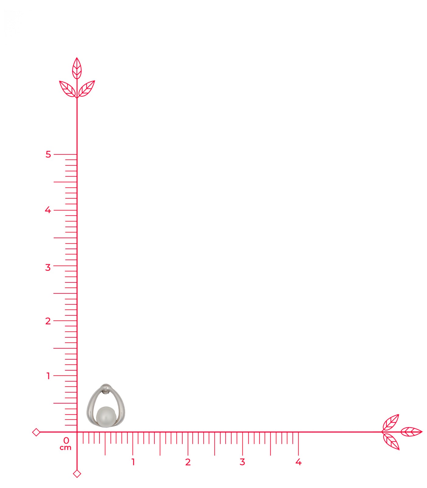 Pearl In A Drop Earrings (Silver)
