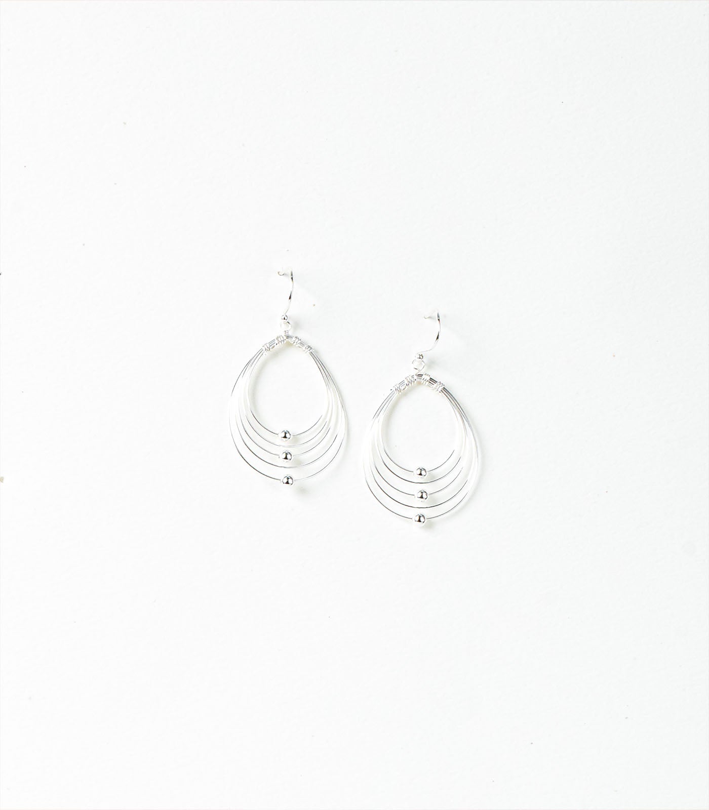 Galaxy and Beyond Silver Earrings