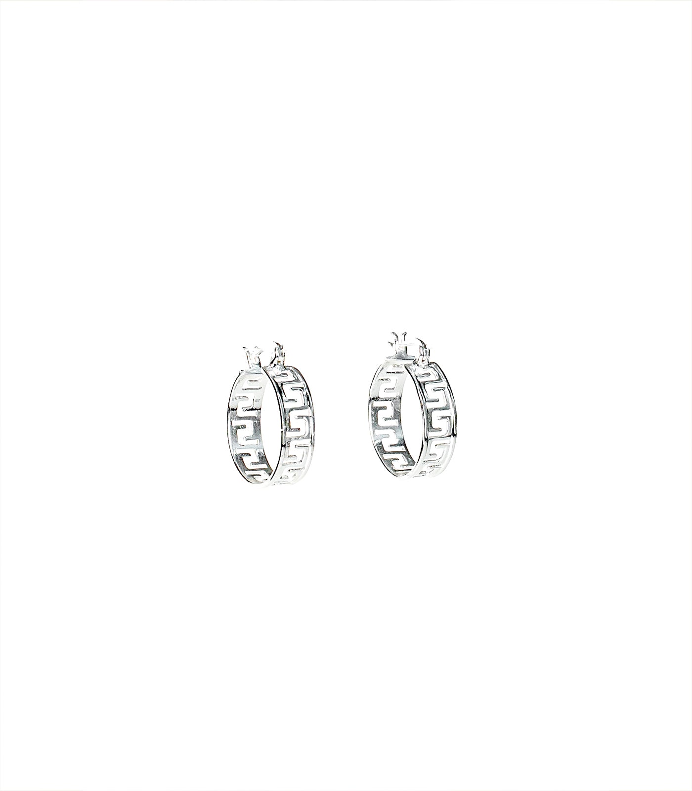 Mystic Hoops Earrings (Silver)