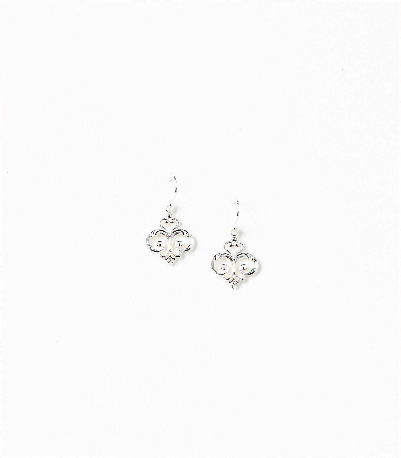 Royal Club Earrings (Silver)