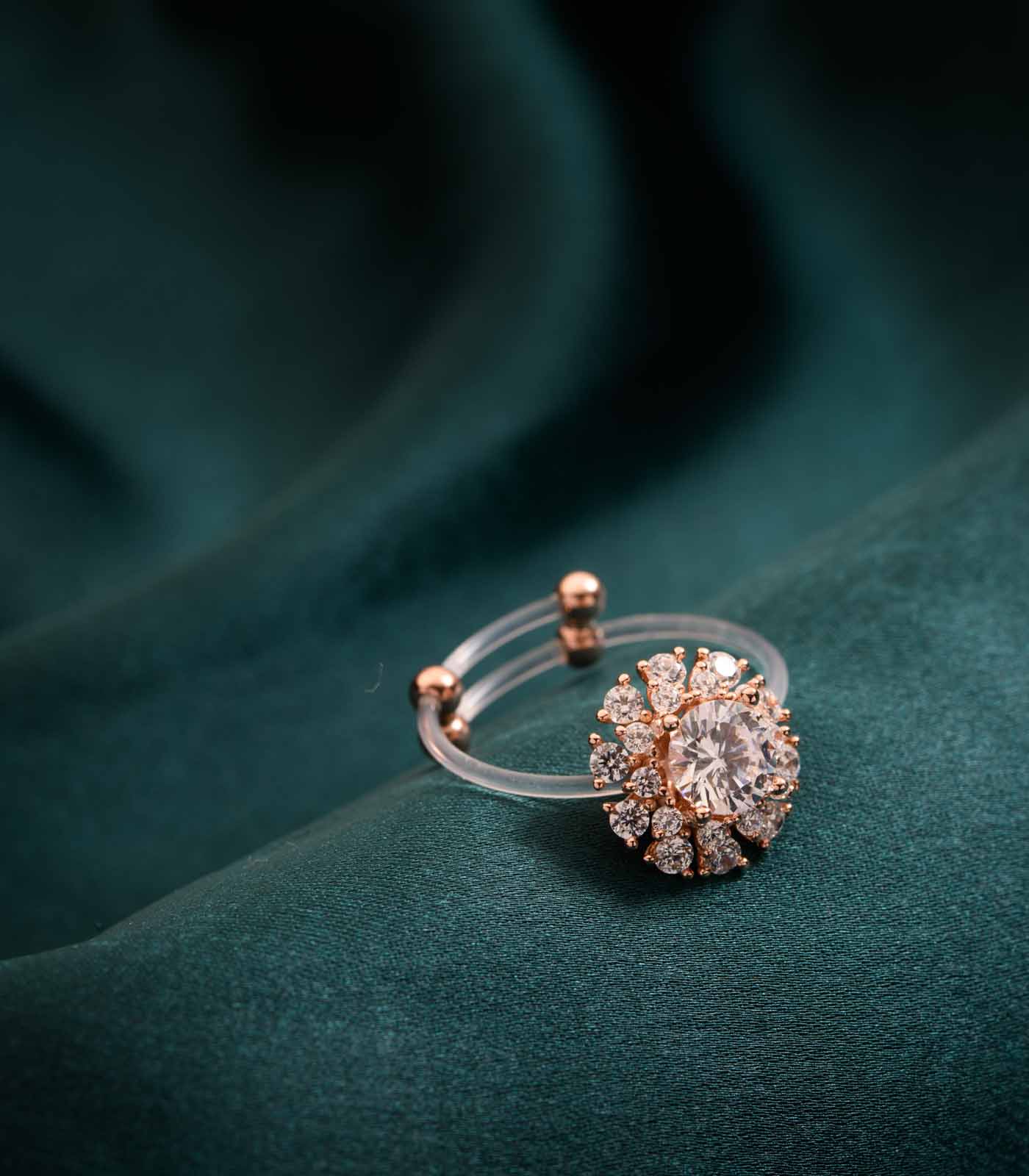 Classic Invisible Adjustable Finger Ring (Silver)