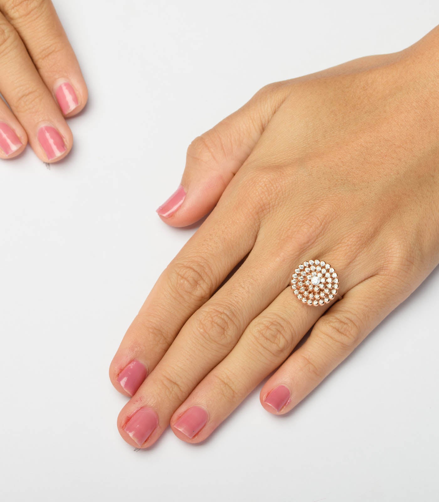 Royal Core Invisible Adjustable Finger Ring (Silver)