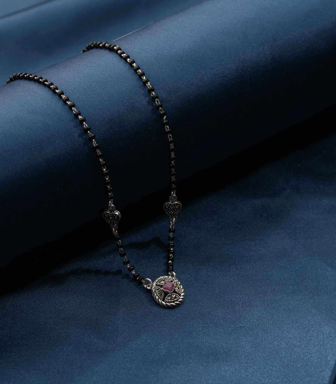 Boho Queen Mangalsutra (Silver)