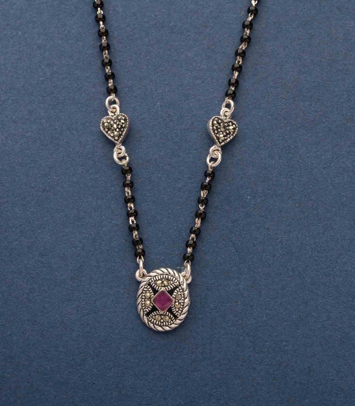 Boho Queen Mangalsutra (Silver)