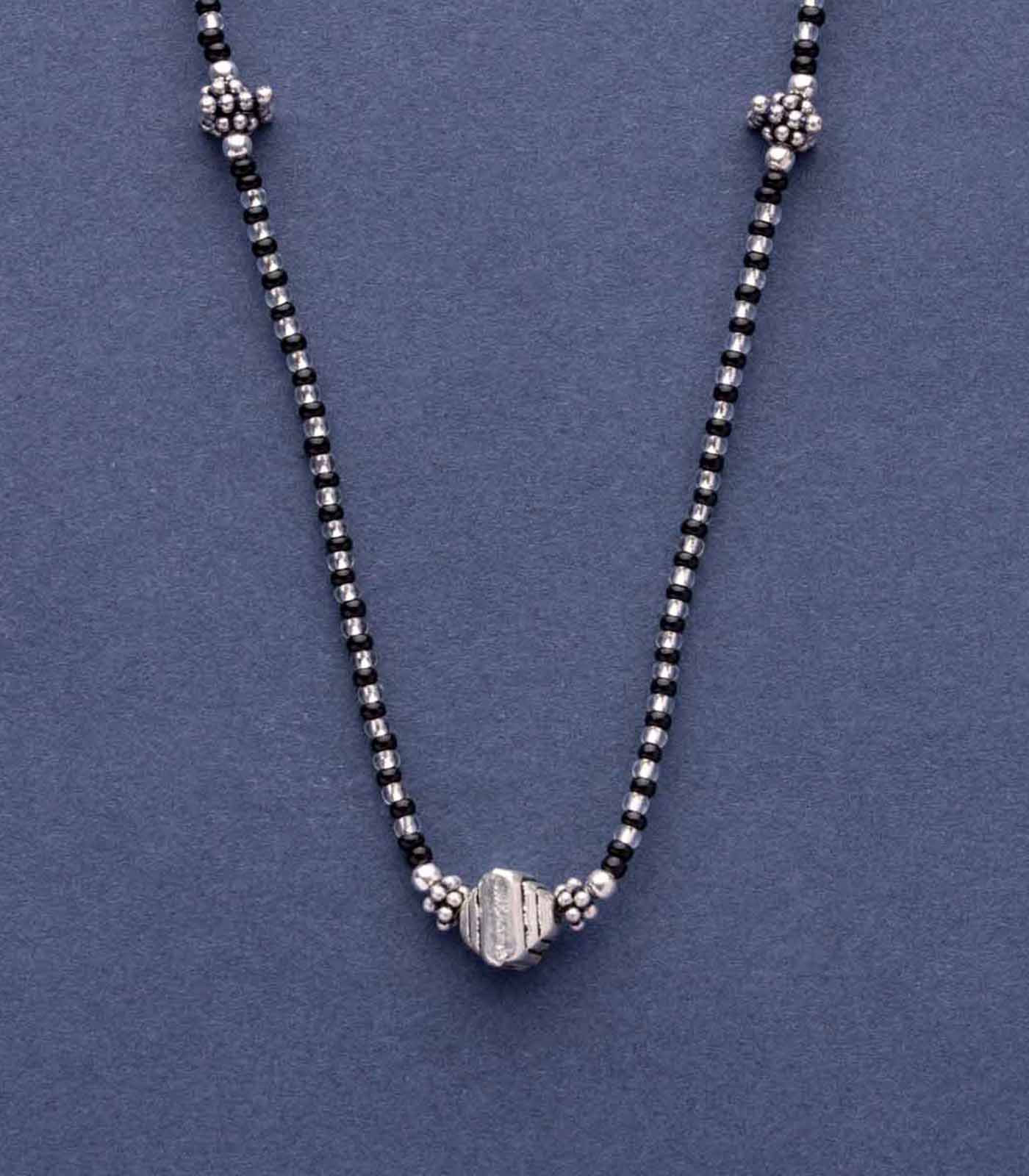 Antique Beauty Mangalsutra (Silver)