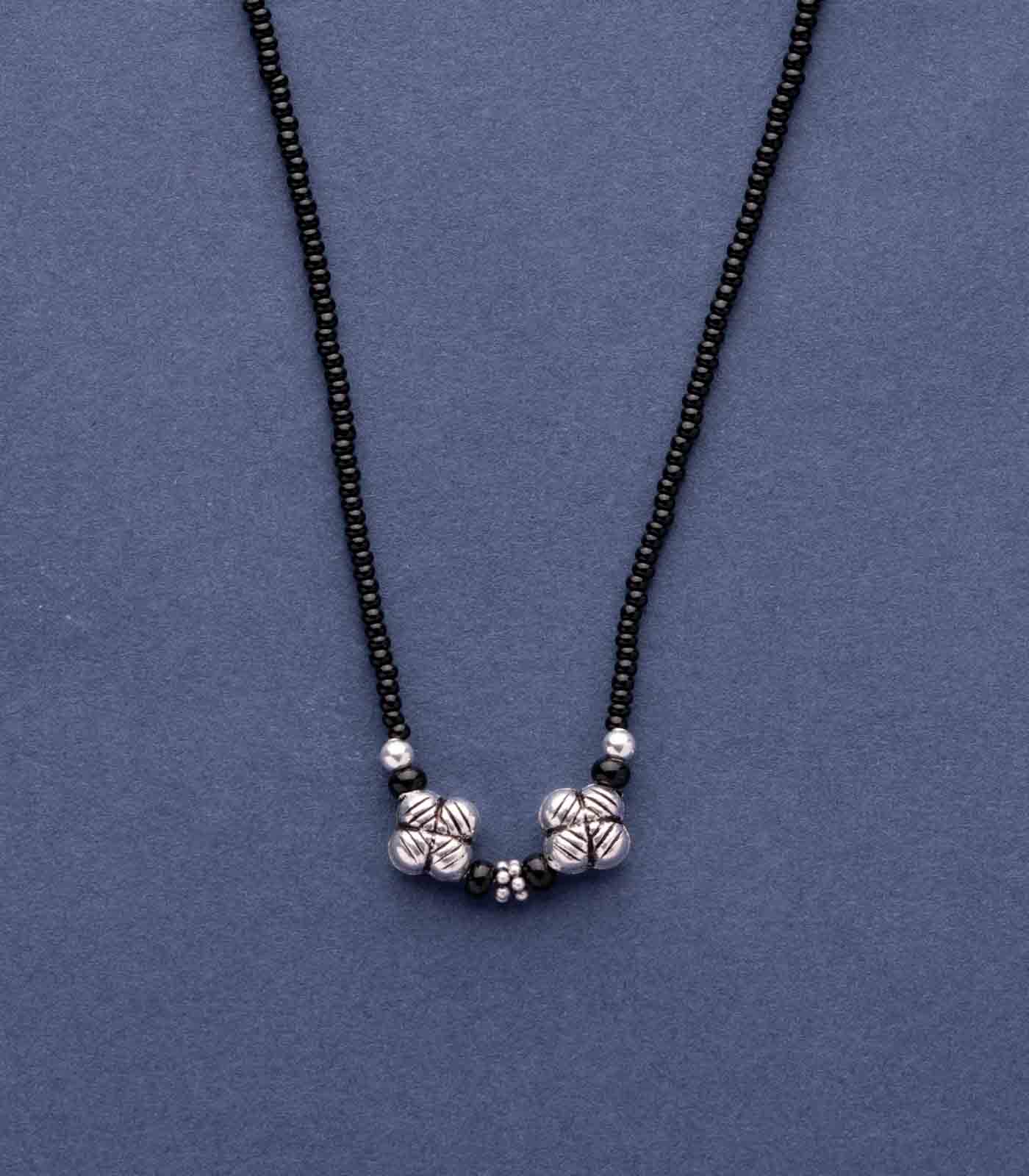 Antique Charming Mangalsutra (Silver)